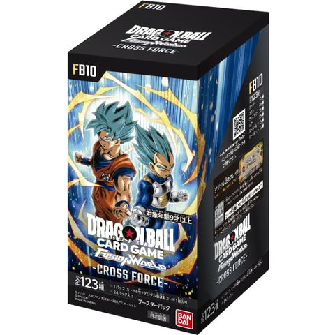 Dragonball Card Game FB10 Cross Force Booster (JAP)