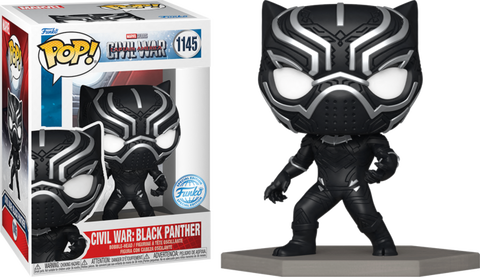 Funko POP! (1145) Marvel Civil War Black Panther Special