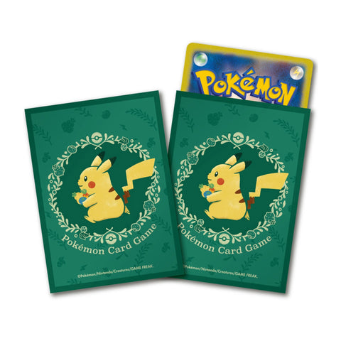 Pokemon Card Game Pikachu Berries Sleeves