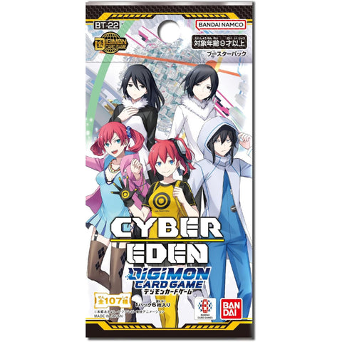 Digimon Card Game BT-22 Cyber Eden Booster (JAP)