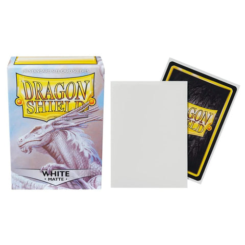 Dragon Shield 100 Standard Size Matte White