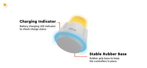 Omelet Space Dock Charger - Snow White