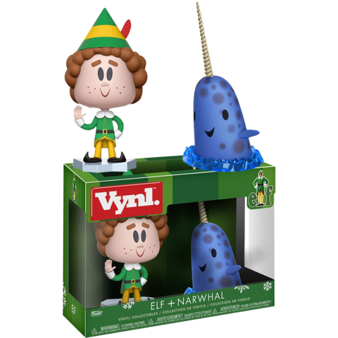 Funko 2 Pack Vynl Elf Buddy & Narwhal