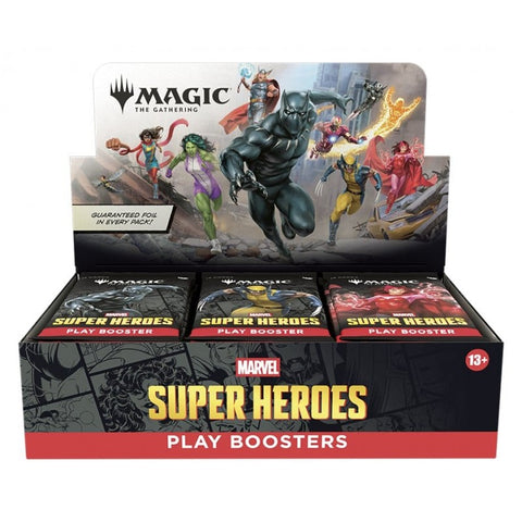 Magic The Gathering Super Heroes Play Booster