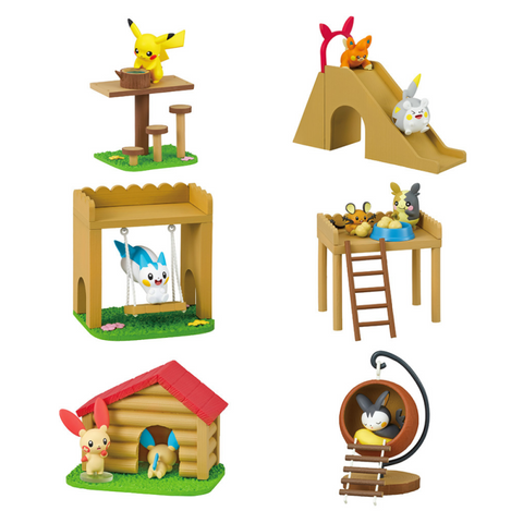 Re-Ment Pokemon Playground (Set of 6)