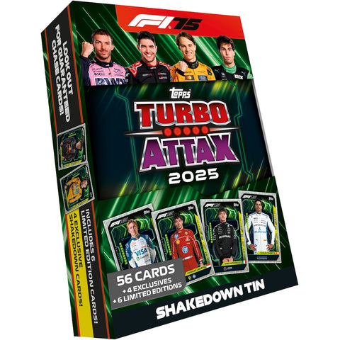 Topps Turbo Attax 2025 Mega Tin - Shakedown