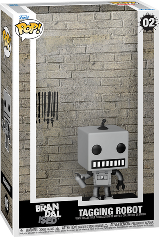 Funko POP! (02) Brandalised Tagging Robot With Case