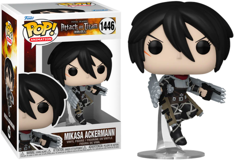 Funko POP! (1446) Attack on Titan Mikasa Final BBTS Exclusive