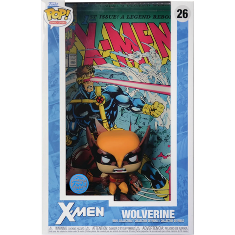 Funko POP! (26) X-Men (1991) Wolverine Comic Cover PX Exclusive