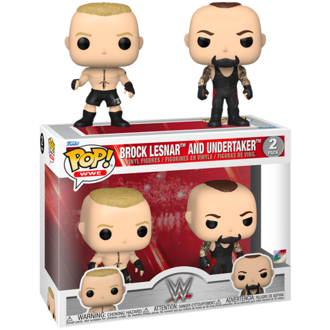 Funko POP! WWE Brock Lesnar And Undertaker 2 Pack