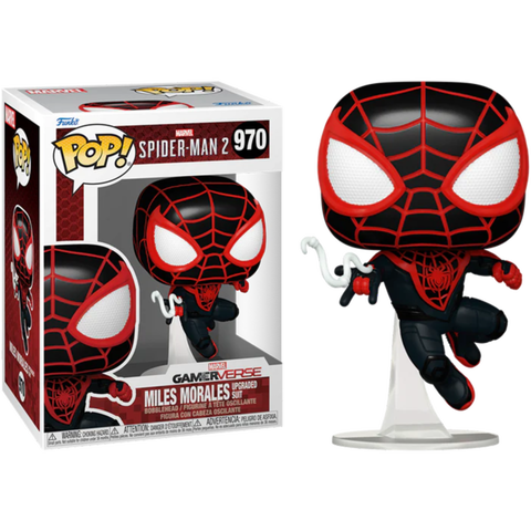 Funko POP! (970) Spider-Man 2 Game Miles Morales Upgrade