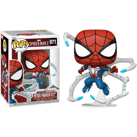 Funko POP! (971) Spider-Man 2 Game Peter Parker Suit 2.0