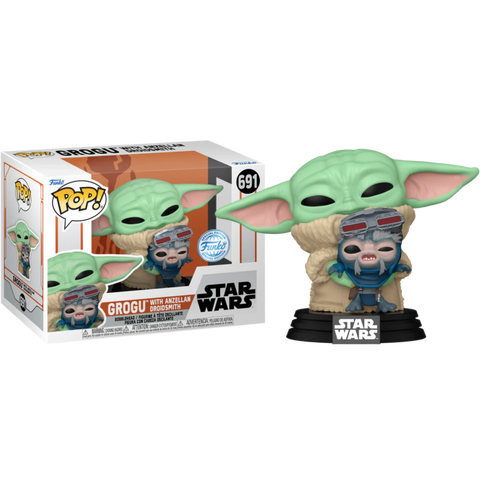 Funko POP! (691) Star Wars Grogu with Anzellan Special Edition