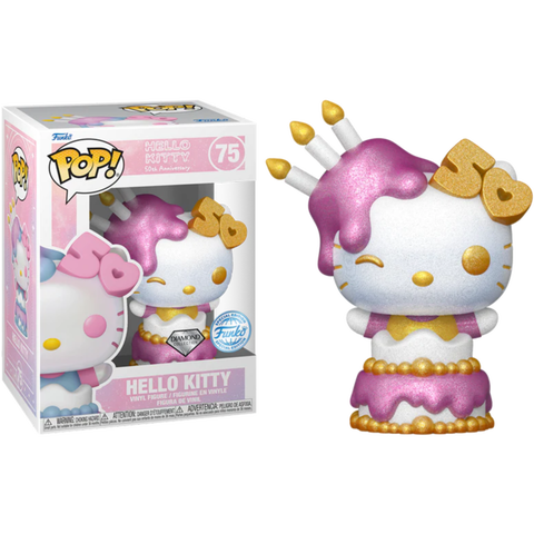 Funko POP! (75) Sanrio Hello Kitty 50th Cake Diamond Special Edition