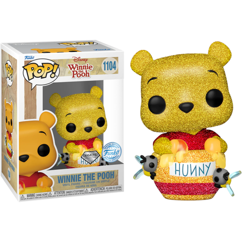 Funko POP! (1104) Winnie the Pooh Honeypot Diamond Special Edition