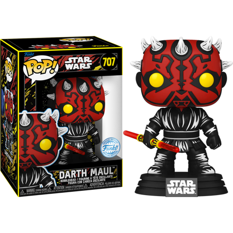 Funko POP! (707) Star Wars PM25th Darth Maul Retro Special Edition