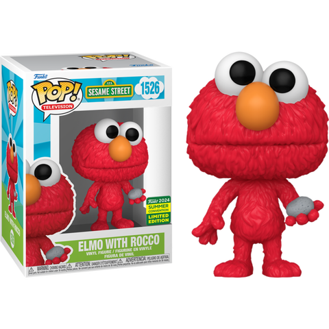 Funko POP! (1526) Sesame Street Elmo with Rocco Summer