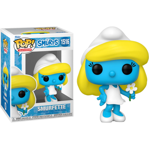 Funko POP! (1516) The Smurfs Smurfette with Flower