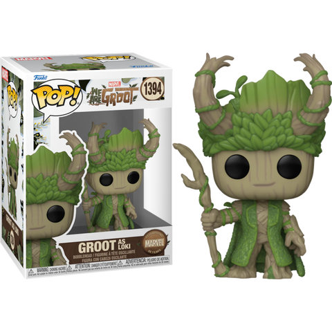 Funko POP! (1394) We Are Groot as Loki