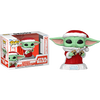 Funko POP! (747) Star Wars Holiday Santa Grogu with Cookie