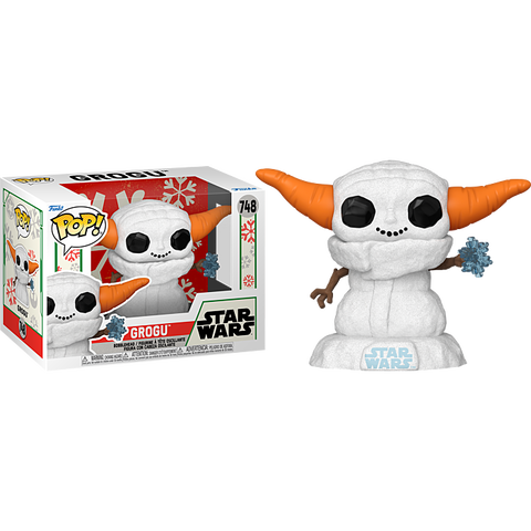 Funko POP! (748) Star Wars Holiday Grogu Snowman