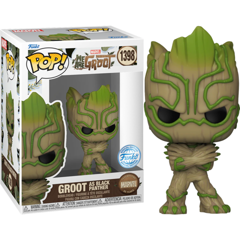 Funko POP! (1398) We Are Groot as Panther Special