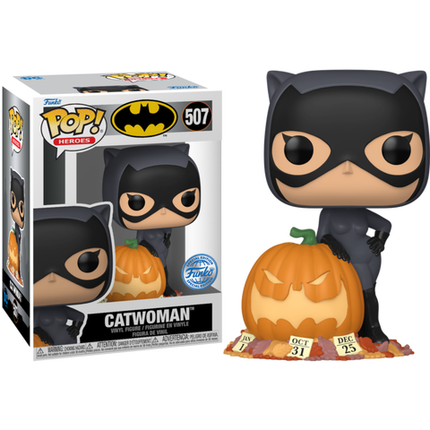 Funko POP! (507) DC Catwoman with Pumpkin Special Edition