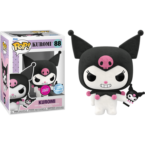 Funko POP! (88) Sanrio Kuromi with Phone Special Edition Flocked Chase