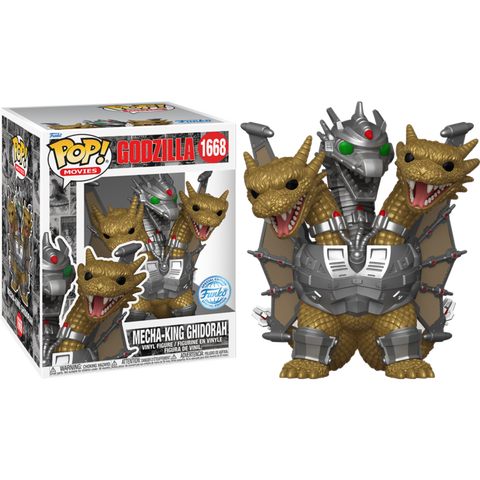 Funko POP! (1668) Godzilla 70th Anni Mecha Ghidorah Special Edition