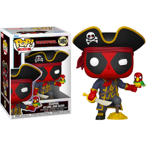 Funko POP! (1493) Deadpool Literary As Long John Silver