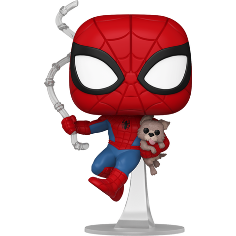 Funko POP! (1449) Spider-Man with Sandwich Dog EE Exclusive