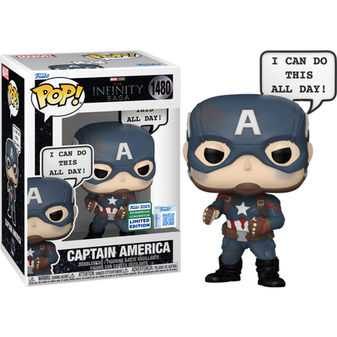 Funko POP! (1480) Marvel Captain America I Can Do This