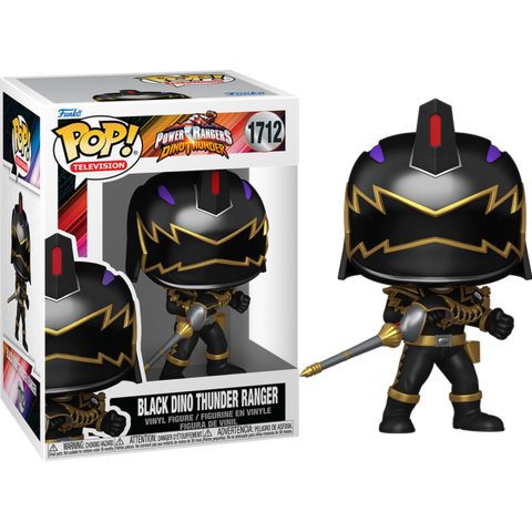 Funko POP! (1712) Power Rangers Black Dino Thunder Ranger