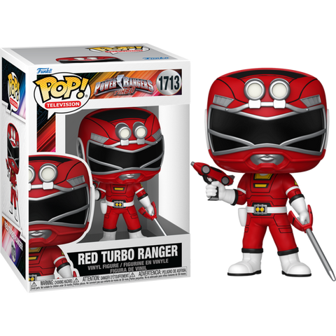 Funko POP! (1713) Power Rangers Red Turbo Ranger