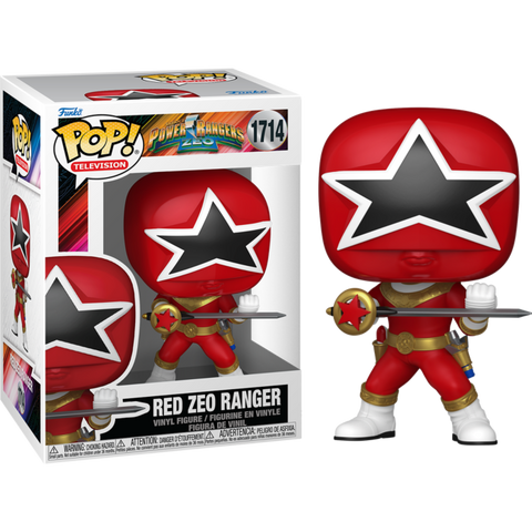 Funko POP! (1714) Power Rangers Red Zeo Ranger