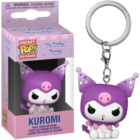 Funko Kuromi 20th Anniversary Pocket Keychain