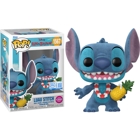 Funko POP! (1567) Lilo & Stitch Luau Stitch Flocked