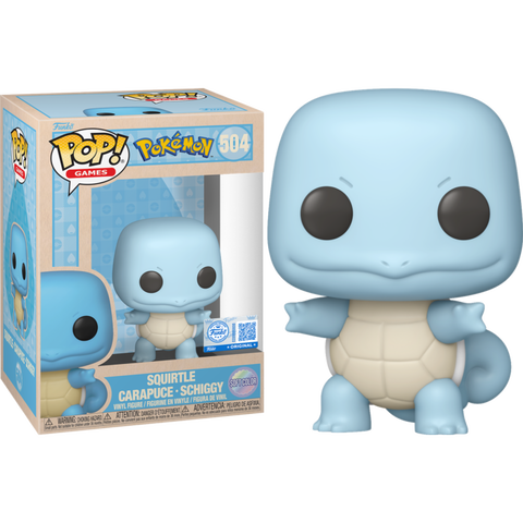 Funko POP! (504) Pokemon Squirtle Soft Color Special