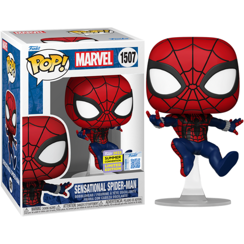 Funko POP! (1507) Marvel Sensational Spider-Man SDCC