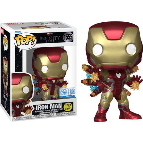 Funko POP! (1555) Marvel Iron Man Beams Special Glow-in-the-Dark
