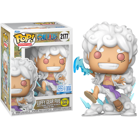 Funko POP! (2177) One Piece Luffy Gear Five Glow-in-the-Dark