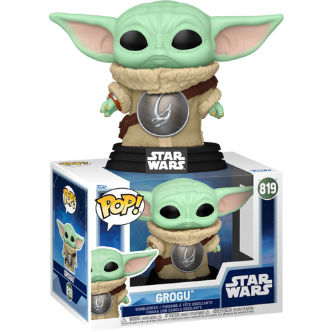 Funko POP! (819) Star Wars Mandalorian Grogu Chest Armor