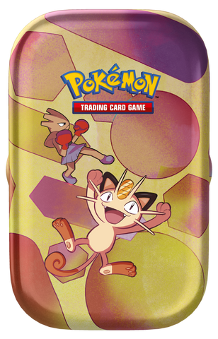 Pokemon SV3.5 Mini Tin - Meowth, Hitmonchan