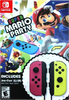 Nintendo Switch Neon Pink/Neon Yellow Controller + Super Mario Party