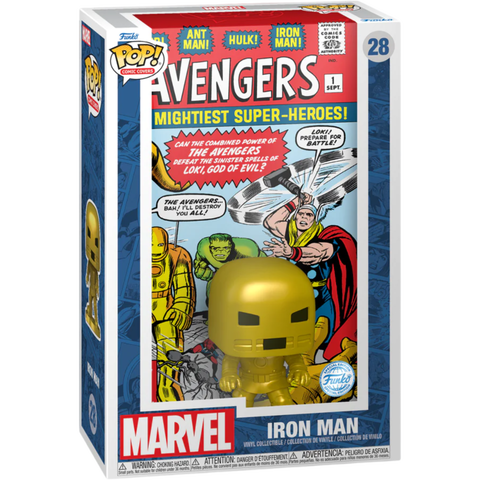 Funko POP! (28) Marvel Iron Man Comic Cover Special Edition