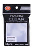 KMC Card Hard Clear 64PC Standard 66x91MM
