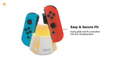 Omelet Space Dock Charger - Snow White