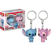 Funko Disney Stitch & Angel Pocket Keychain