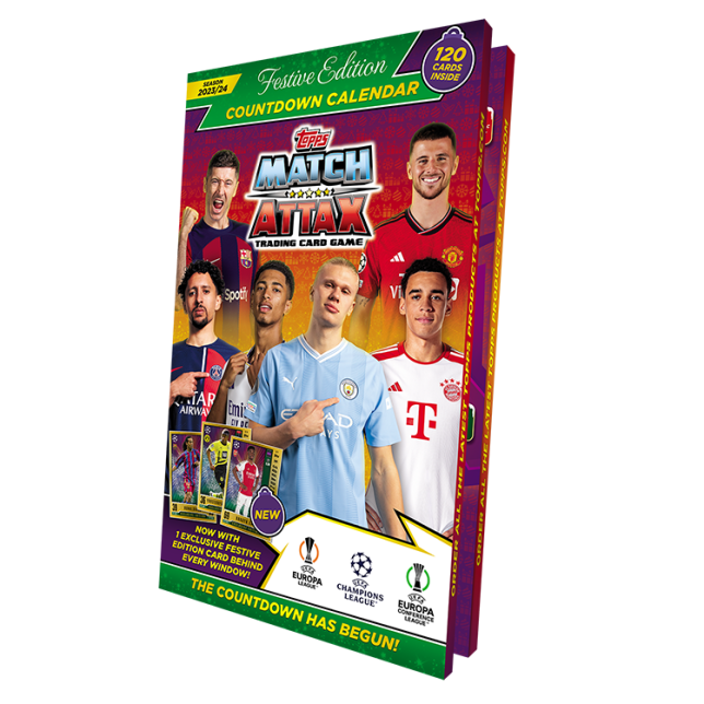 Topps Match Attax 2023/24 Countdown Calendar PLAYe