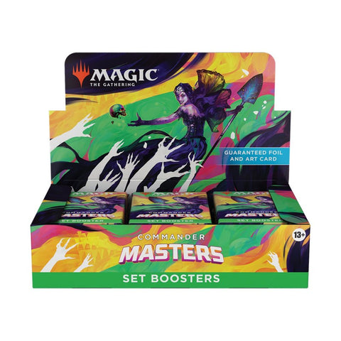 Magic The Gathering Commander Masters Set Booster